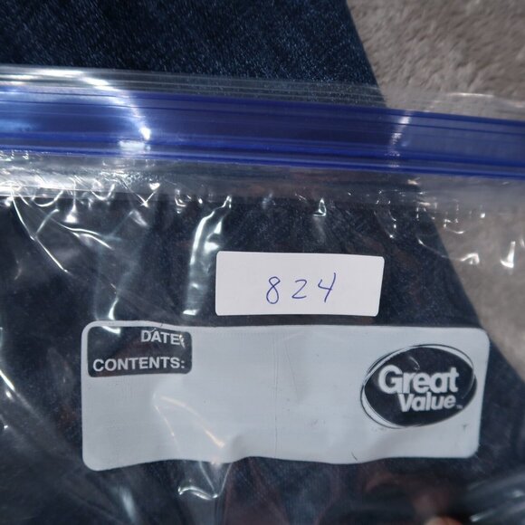 Cabi Jeans Womens 2 Blue Button Fly Straight Distressed Boho Chic Retro Preppy - Picture 16 of 16